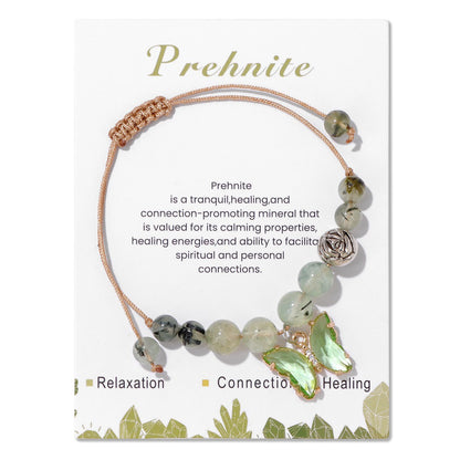 Lavender Luster: Women's Natural Amethyst Stone Bracelet