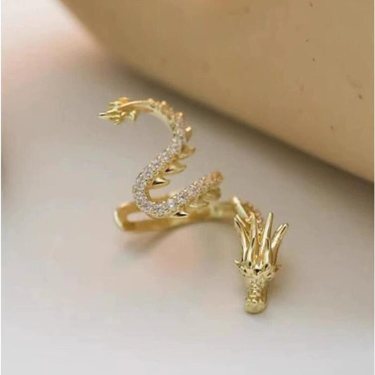 Dragon Dreams: Sweet and Cool Ear Clip with a Special-Interest Design